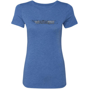 AmericanOffroadCustoms Horizontal NL6710 Ladies' Triblend T-Shirt