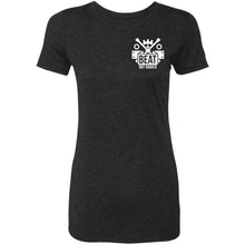 Work Hard Wheel Harder 2-sided print NL6710 Ladies' Triblend T-Shirt
