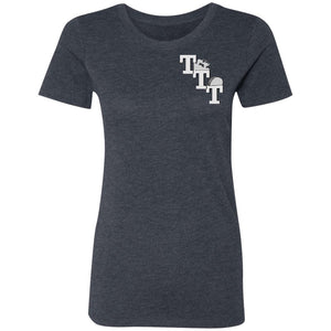 Jeep Paparazzi gray 2-sided print NL6710 Ladies' Triblend T-Shirt