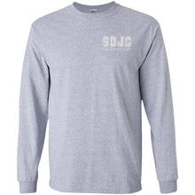 SDJC 2-sided print G240B Gildan Youth LS T-Shirt