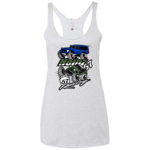 H57 Racing NL6733 Next Level Ladies' Triblend Racerback Tank
