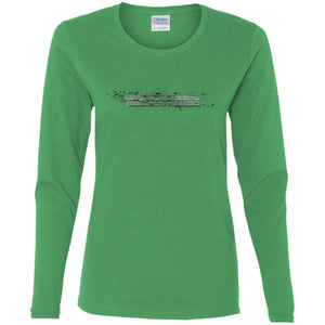 AmericanOffroadCustoms Horizontal G540L Ladies' Cotton LS T-Shirt