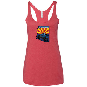 AZ Westside Wheelers NL6733 Next Level Ladies' Triblend Racerback Tank