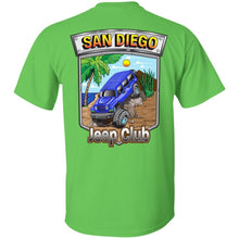 San Diego jeep club 2-sided print 2-sided print G500 Gildan 5.3 oz. T-Shirt