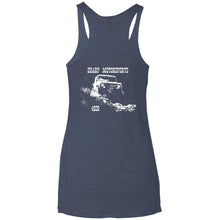 Sharp Motorsports 2-sided print NL6733 Next Level Ladies' Triblend Racerback Tank