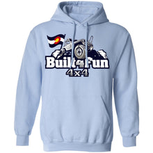 Built4Fun grey G185 Gildan Pullover Hoodie 8 oz.