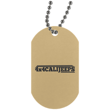 California Jeeps UN4004 Silver Dog Tag