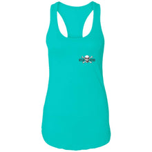 Outlaw Jeepers 2-sided print NL1533 Ladies Ideal Racerback Tank
