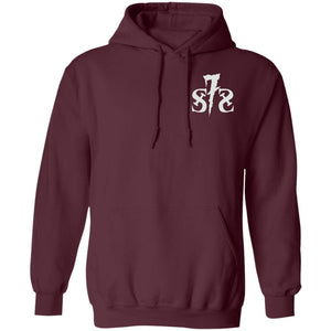 S7S white logo You Can't Wheel With Us 2-sided print Z66 Pullover Hoodie