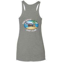 SDJC 2-sided print NL6733 Next Level Ladies' Triblend Racerback Tank