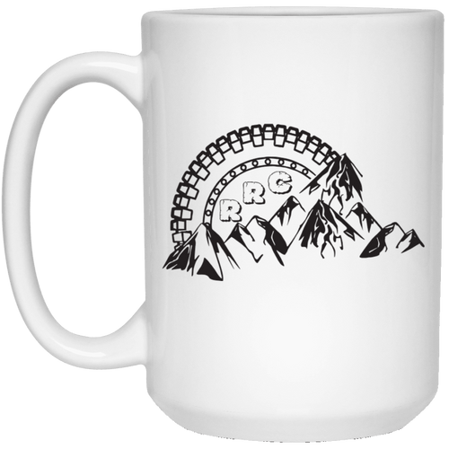 Rockland Rock Crawlers 21504 15 oz. White Mug