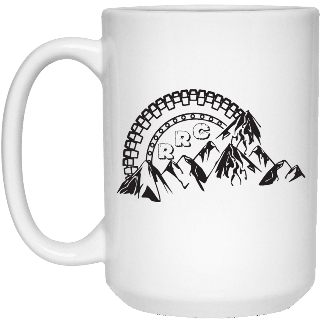 Rockland Rock Crawlers 21504 15 oz. White Mug