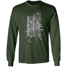 AORC Vertical white 2-sided print G240 LS Ultra Cotton T-Shirt