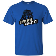 Gobi Jeep Registry Logo G200B Gildan Youth Ultra Cotton T-Shirt