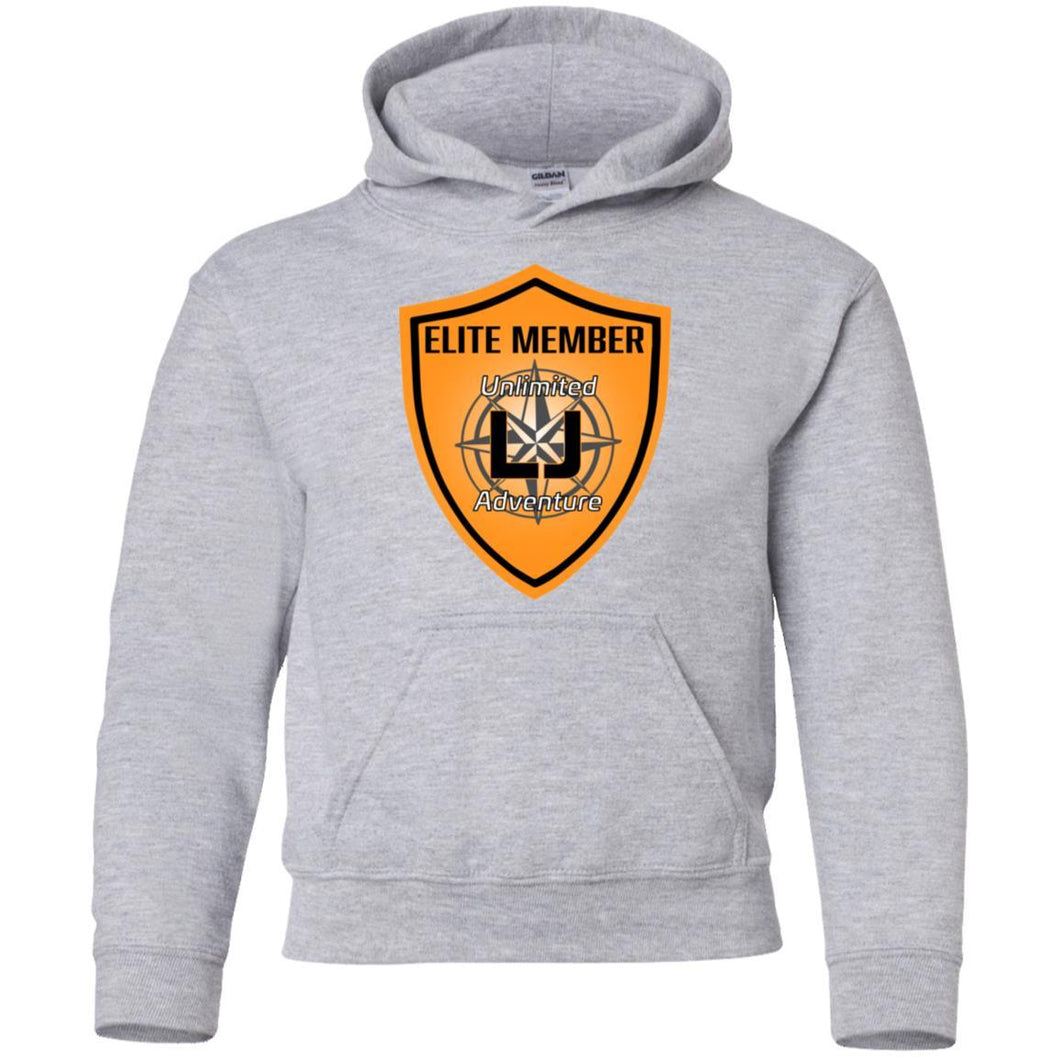 ULJA Elite Member Logo G185B Gildan Youth Pullover Hoodie