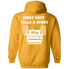 Every Dent Tells A Story 2-sided print Z66 Pullover Hoodie