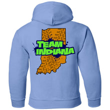 WWSD 2-sided print w/ Team Indiana back G185B Gildan Youth Pullover Hoodie