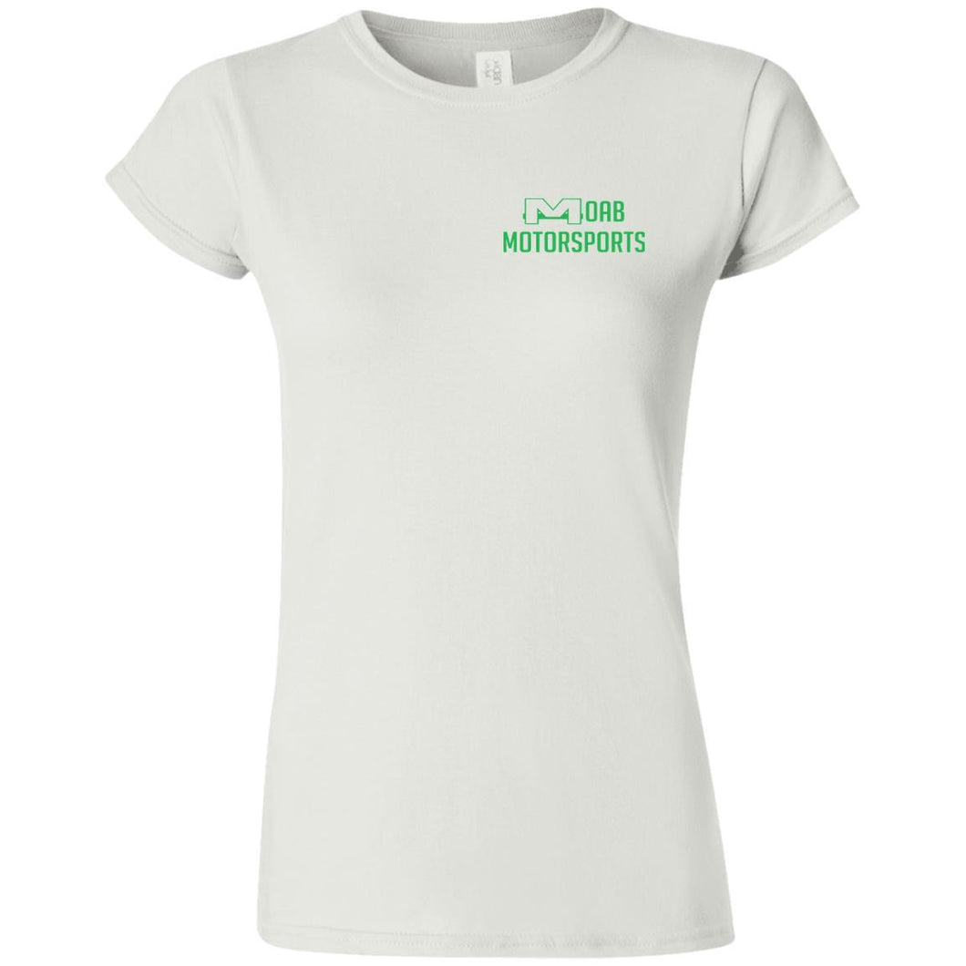Moab Motorsports 2-sided print w/Trailmater back G640L Gildan Softstyle Ladies' Fitted T-Shirt