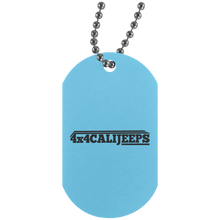 California Jeeps UN4004 Silver Dog Tag