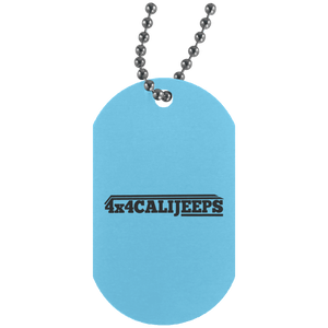 California Jeeps UN4004 Silver Dog Tag