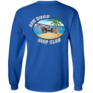 SDJC 2-sided print G240B Gildan Youth LS T-Shirt