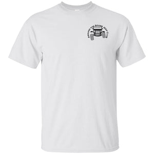 ASJC black logo 2-sided print G200 Gildan Ultra Cotton T-Shirt