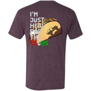 Jeep Paparazzi gray 2-sided print NL6010 Men's Triblend T-Shirt