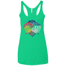 Colorado Combat Jeepers CO Flag NL6733 Next Level Ladies' Triblend Racerback Tank