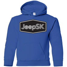 JEEP SK G185B Gildan Youth Pullover Hoodie