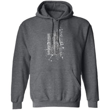 AORC Vertical white 2-sided print G185 Pullover Hoodie 8 oz.