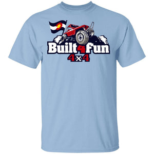 Built4Fun red G500 Gildan 5.3 oz. T-Shirt