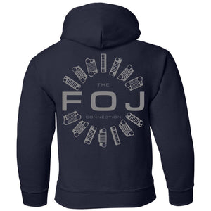 FOJ 2-sided print G185B Gildan Youth Pullover Hoodie