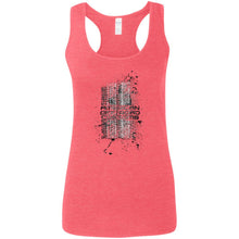 AmericanOffroadCustoms Vertical G645RL Ladies' Softstyle Racerback Tank