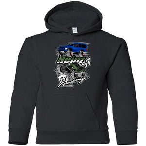 H57 Racing G185B Gildan Youth Pullover Hoodie