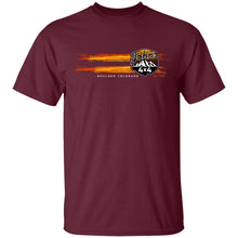 John's 4x4 tread print logo 2-sided print G500 5.3 oz. T-Shirt