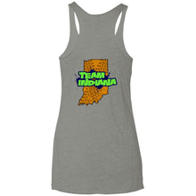 WWSD 2-sided w/ Team Indiana back NL6733 Next Level Ladies' Triblend Racerback Tank