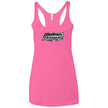 H57 Racing 2-sided print NL6733 Next Level Ladies' Triblend Racerback Tank