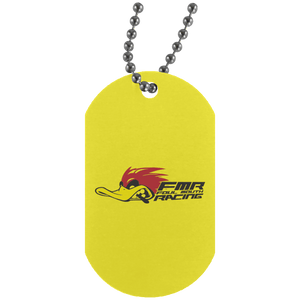 FOUL MOUTH RACING UN4004 Silver Dog Tag