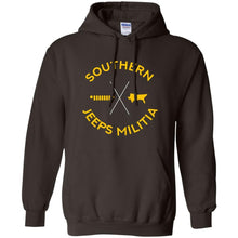 Southern Jeeps Militia G185 Gildan Pullover Hoodie 8 oz.
