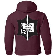 E-Mortal Racing 2-sided print G185B Gildan Youth Pullover Hoodie