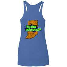 B&B Motorsports 2-sided print (Team Indiana back) NL6733 Next Level Ladies' Triblend Racerback Tank