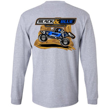 B&BM Team Indiana front 2-sided print G240B Gildan Youth LS T-Shirt