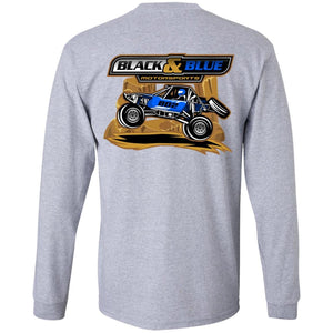 B&BM Team Indiana front 2-sided print G240B Gildan Youth LS T-Shirt