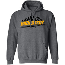 John's 4x4 BADASSERY Mountains 2-sided print G185 Gildan Pullover Hoodie 8 oz.