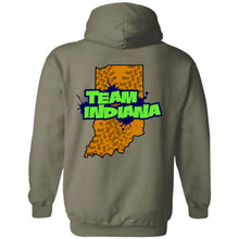 WWSD 2-sided w/ Team Indiana back G185 Gildan Pullover Hoodie 8 oz.