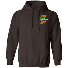 BB&M Team Indiana front 2-sided print G185 Gildan Pullover Hoodie 8 oz.