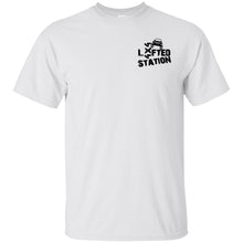 Lifted Station black logo G200 Gildan Ultra Cotton T-Shirt
