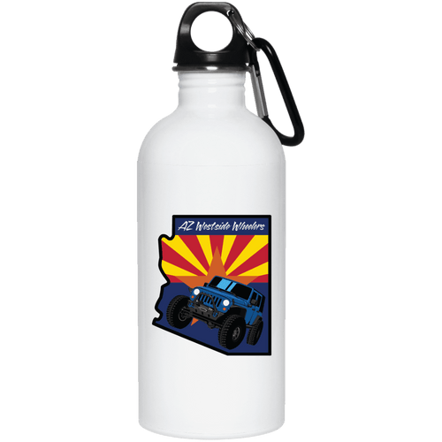 AZ Westside Wheelers 23663 20 oz. Stainless Steel Water Bottle