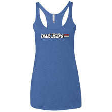 Trail Jeeps NL6733 Next Level Ladies' Triblend Racerback Tank