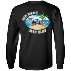 SDJC 2-sided print G240B Gildan Youth LS T-Shirt